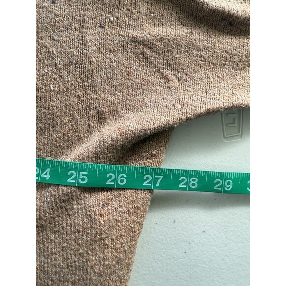 Women’s Brown Flecked Slouchy Turtleneck Sweater Dolman Sleeve Quiet Luxury XS - Picture 8 of 9